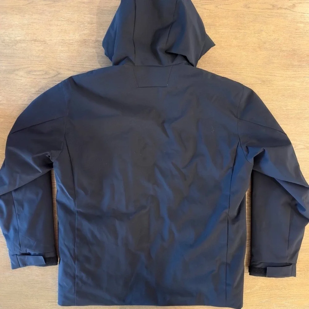 Mens Uniqlo Hybrid Down Water-repellent‎ Insulated Outerwear Jacket-Black-Size M